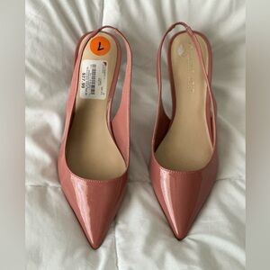 New Nine West Pink/Nude Pointed Toe Pumps(Heels) sz 7